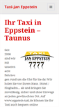 Mobile Screenshot of eppstein-taxi.de